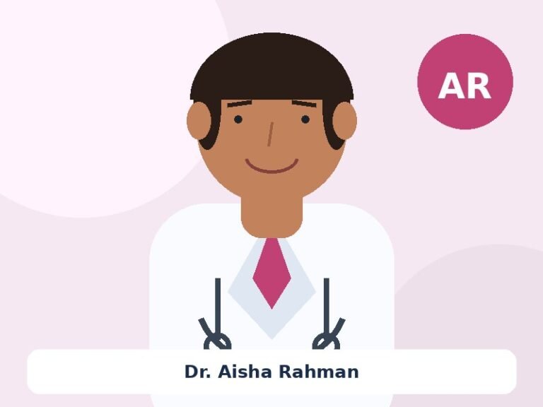 Dr. Aisha Rahman